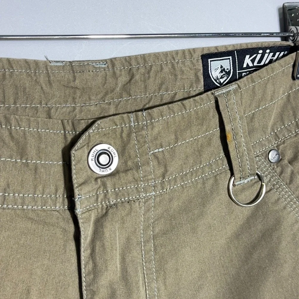 Kuhl Kontra Cargo Shorts Mens Size 32 Hiking Utility Brown Gorpcore